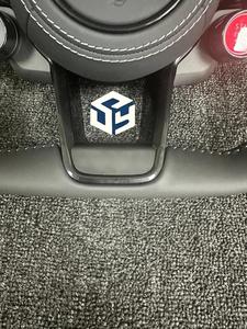 Volant en cuir semi-perforé Red Paddle <span class=keywords><strong>RS</strong></span> pour <span class=keywords><strong>Audi</strong></span> A6 A7 A4 B8 B8.5 B9 S3 S4 S5 S6 C7 Q8 RS3 RS6 - Product Image 6