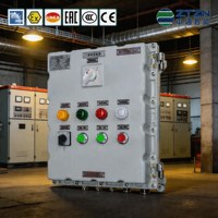 Caja de Control y Gabinete Eléctrico a Prueba de Explosiones con Certificación IECEx, Amplio Rango de Voltaje, IP66, BXK51 ZTZN, para Proyectos Petroquímicos
