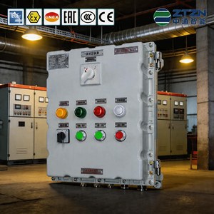 Caja de Control y Gabinete Eléctrico a Prueba de Explosiones con Certificación IECEx, Amplio Rango de Voltaje, IP66, BXK51 ZTZN, para Proyectos Petroquímicos - Product Image 2