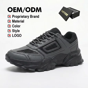 Sneaker Urbane Grigie con Suola Spessa, Traspiranti con Inserti in Rete, Scarpe alla Moda, Calzature Atletiche Durevoli, Acquisto all'Ingrosso - Product Image 1