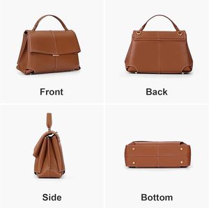 <b>Top</b> Handle Handbags Large Faux Leather Satchel Bags for Women Luxury Designer Business Crossbody Work Tote Purse Bag - Product Image 2