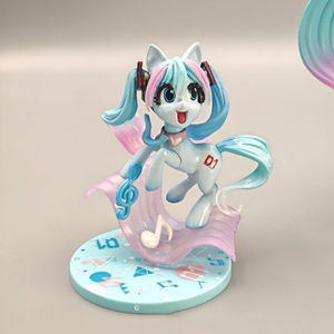 Magia de la amistad: arcoíris, brillo del <span class=keywords><strong>atardecer</strong></span>, brillo crepuscular, Luna, Applejack, exhibición de figuras de acción Fluttershy - Product Image 4