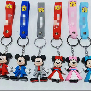 Porte-clés en silicone créatif en gros, pendentif astronaute mignon pour sac de voiture, idée <span class=keywords><strong>cadeau</strong></span> pour poupée - Product Image 4