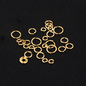 Hot bán cao cấp mỹ <span class=keywords><strong>14k</strong></span> vàng đầy mở đóng nhảy Nhẫn đối với trang sức làm vòng đeo tay vòng cổ - Product Image 2