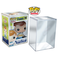Support de Présentation Portable Moderne Transparent pour Figurines de Collection Blind Box – Boîte de Rangement Empilable en Plastique de 4 Pouces pour Protection et Affichage