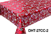 Nappe Imperméable Gaufrée 5D Effet Tissu Doré en Polyester PVC Vinyle pour Décoration de Table