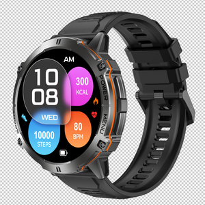 Montre connectée DF X3 NEW, application, étanche, appels, détection de la fréquence cardiaque, plus de 100 modes sportifs, montre connectée d'extérieur pour hommes - Product Image 1