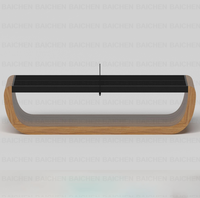 Table de tennis de table professionnelle en bois massif importé, durable, OEM ODM, logo personnalisé, taille sur mesure pour la maison, le bureau, le club, les sports et loisirs en intérieur