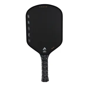 2024 Ama thể thao kim cương đen mô hình usapa được phê duyệt kết cấu ma sát da Carbon pickleball mái chèo thermoformed T700