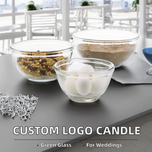 Vela Aromática de Cera de Soja en Vaso de Vidrio con Logotipo Personalizado, Decoración para el Hogar, Bodas, Venta al Por Mayor - Product Image 2