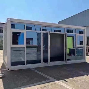 Tốt nhất Glass prefab hiện đại biệt thự sang trọng nhà mở rộng đúc sẵn vận chuyển container nhà cho người mới bắt đầu bán hàng đã sẵn sàng để sử dụng - Product Image 5