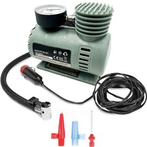 Portable Electric <b>Mini</b> Air <b>Compressor</b> 12V 300psi With Pressure Gauge And 3 Adapters For Cars And Campers - Product Image 1