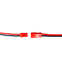 Cable de Conexión Personalizado OEM de 2 Pines Estilo JST SM, Arnés de Cables con Conector Macho y Hembra para Electrónica Automotriz LED