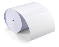 Rouleau géant de papier semi-brillant pour étiquettes - Autocollant pour impression flexographique, offset et codes-barres
