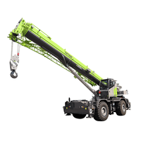 Crane ZRT600 60 Ton 4x4 untuk Medan Berat dengan Boom 61,6m Dijual