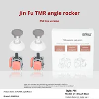 Nouvelle Version Améliorée 2ème Génération Stick Analogique TMR pour PS5, PS4, Xbox – Joystick de Remplacement Ginfull à Résistance Magnétique 3D TMR Hall