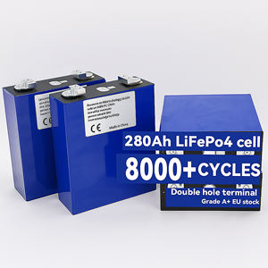 Cellule de batterie LiFePO4 prismatique de qualité A 3.2V 314Ah 280Ah en stock UE pour stockage d'énergie solaire et système d'alimentation de véhicules électriques - Product Image 1