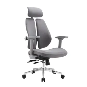 Factory Ready Stock Office Chair with Headrest Home Computer Chair Mesh Staff Chairs Swivel Conference