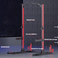 Vente chaude Squat Rack Multifonctionnel Accueil Banc Presse Rack Barbell Barres Parallèles Bar Horizontal Équipement De Fitness