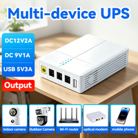 Mini onduleur triphasé 13500 mAh, source d'alimentation sans interruption, sortie multi-ports, alimentation de secours pour routeur, ONU, caméra CCTV, commutateur