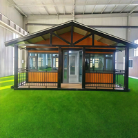 Casa Contenedor de Acero Prefabricada Expandible, Casa Móvil, Oficina, Cocina, Dormitorios, Edificio Impermeable