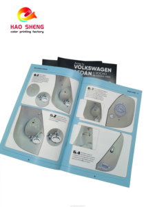 Impression de carton de livre manuel de publicité d'entreprise d'équitation de <span class=keywords><strong>montagne</strong></span> personnalisable de haute qualité avec la reliure de couture de selle - Product Image 5