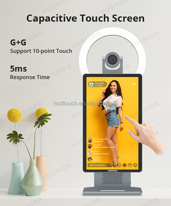 HUSHIDA Professional Live Broadcast <strong>Software</strong> Live Streaming Equipment Touch Screen <strong>Monitor</strong> 15.6 Inch Smart Live Streaming - Product Image 4