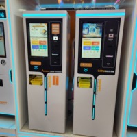 Kiosque d'échange de jetons/cartes Funova D08 avec trémie à double moteur et connexion Wi-Fi anti-interférence pour les salles de divertissement sportif
