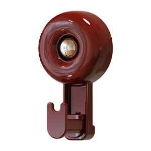 Suction Cup Hook Single Hook ABS Material 1-3kg Load Capacity For Doorways Bathrooms No Drilling Required - Product Image 1