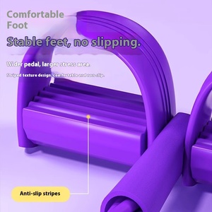 가장 인기있는 가정용 피트니스 장비 작은 인장 감소 배꼽 윗몸 일으키기 페달 균형 반 공 복부 운동 - Product Image 3