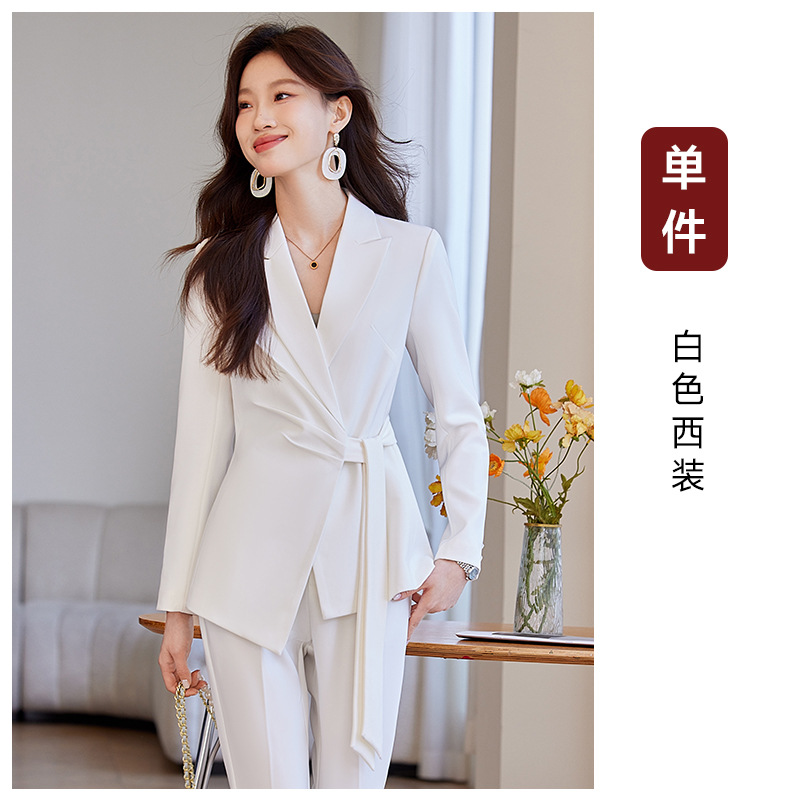 white suit