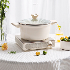 Productos listos Nuevo diseño Juegos <span class=keywords><strong>de</strong></span> utensilios <span class=keywords><strong>de</strong></span> cocina antiadherentes <span class=keywords><strong>de</strong></span> cerámica Olla <span class=keywords><strong>de</strong></span> sopa <span class=keywords><strong>de</strong></span> 24cm con sartén para Cocina - Product Image 2