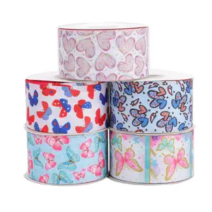 HSD Tr Ribbon Heat Transfer Printed Grosgrain Ribbon