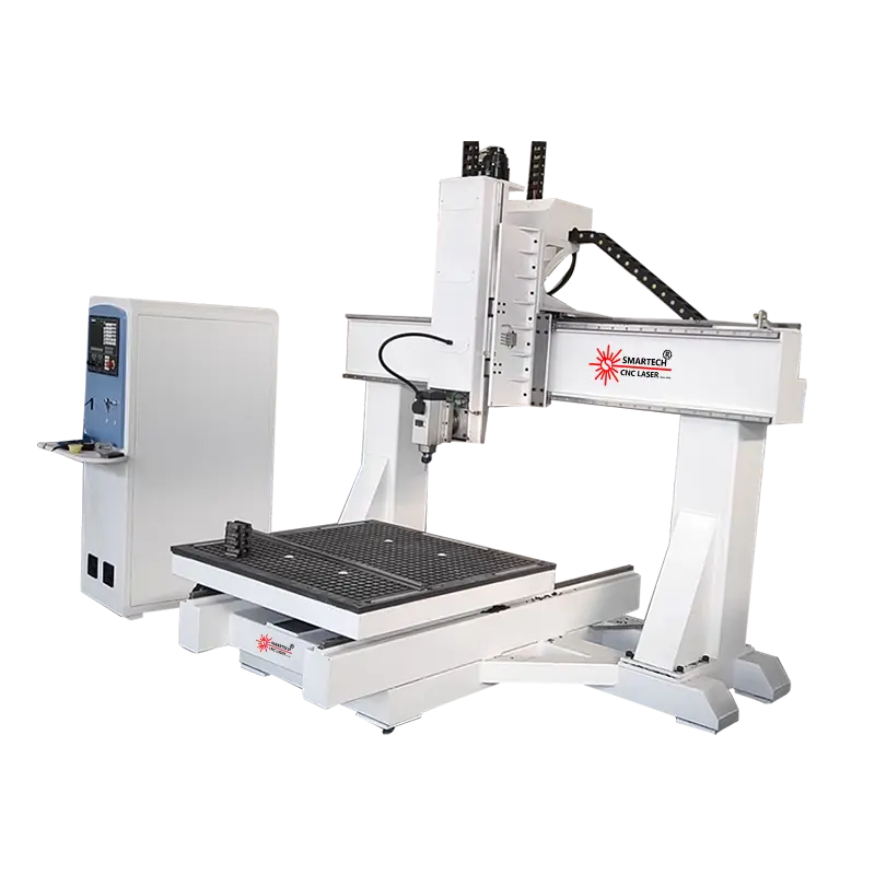 4 Axis 5 Axis cnc router for Plastic /Wood/ Foam /PE/Heavy Duty Industrial Moulds Making /multi-axis