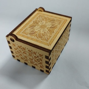 Stock manovella a mano gesì mi ama carillon <span class=keywords><strong>in</strong></span> legno per il regalo di natale - Product Image 3