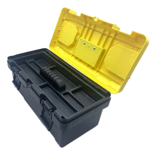 Chất Lượng Cao Không Thấm Nước Nhựa Cầm Tay Công Cụ Lưu Trữ Crate Với Nắp Và Xử Lý Thiết Kế Lồng - Product Image 1