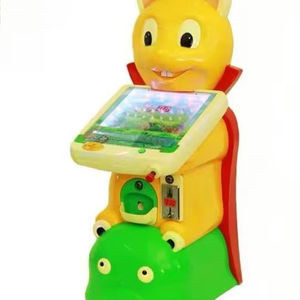 Conception en plastique de machine de jeu de marbre en verre de tige de traction à jetons pour enfants - Product Image 1