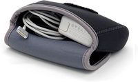 Sac de rangement portable en néoprène avec fermeture éclair, résistant à l'eau, pour câbles d'alimentation, câbles de données, tapis de souris, accessoires numériques, boîte de rangement de voyage