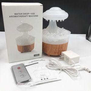 Diffuseur d'arômes Cloud Rain 230 ml, lumière LED nocturne à 7 couleurs, humidificateur ultrasonique à gouttes de <span class=keywords><strong>pluie</strong></span> pour la chambre à coucher et la maison - Product Image 6