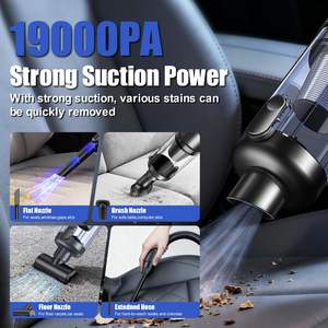 Aspiradora de Coche con Motor sin Escobillas de 21000PA, Aspiradora Recargable de 6000 mAh para Hogar, Coche y Exteriores - Product Image 6