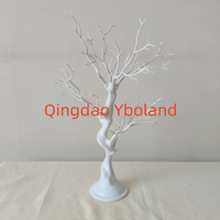 S0350 24 "Noël Fête De Mariage Table Pièce Maîtresse Décoration Faux Manzanita Faux Arbre Branches Blanc Noir Arbres Artificiels