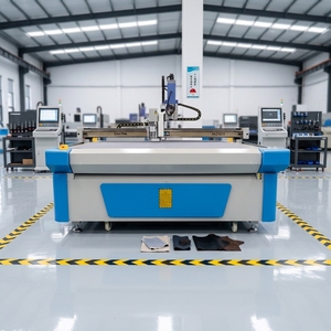 Machine de découpe informatisée CNC à couteau oscillant pour sacs à chaussures en cuir et <span class=keywords><strong>mousse</strong></span> - Product Image 2