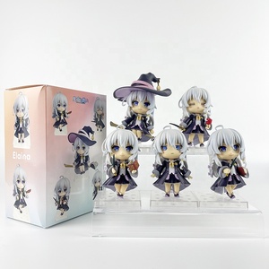 BJ Anime 5 unids/set bruja errante el viaje de Elaina Anime periférico adornos de escritorio versión Q figuras - Product Image 1