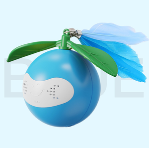 Giocattoli interattivi di fabbrica in Silicone per gatti palla automatica in movimento per cani palla giocattolo per animali domestici attivare gatti intelligenti che giocano giocattolo - Product Image 6