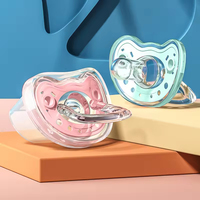 Produits écologiques pour bébés, sucette pour nourrissons nouveau-nés, anti-flatulence, sans BPA, ensemble de sucettes en silicone pour bébés