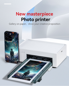 Macchina fotografica mini stampante intelligente WIFI portatile telefono cellulare <span class=keywords><strong>foto</strong></span>, stampante a colori 3D posteriore adesivo di stampa - Product Image 3