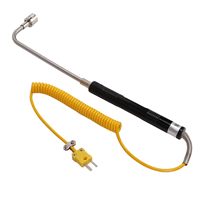Sonde de mesure de température industrielle portative de type K, thermocouple de surface, pointe de sonde de mesure, série NR Ruixiangtong, en métal