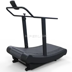 Mesin Olahraga Lari Peralatan Gym Penggunaan Komersial Manual Menghasilkan Kurva Trademill Fitness Caminadora Curva Treadmill Melengkung