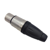 Connecteur XLR mâle 5 broches ROXTONE RX5M-NT, signal audio DMX512, connecteur XLR Cannon 5 broches