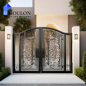 Precio competitivo Puertas exteriores Puertas delanteras principales <span class=keywords><strong>de</strong></span> <span class=keywords><strong>entrada</strong></span> <span class=keywords><strong>de</strong></span> hierro forjado <span class=keywords><strong>de</strong></span> alta calidad personalizadas - Product Image 2